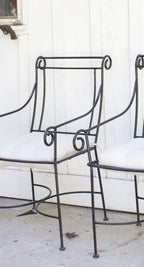 Salterini Style Scroll Villa Chairs