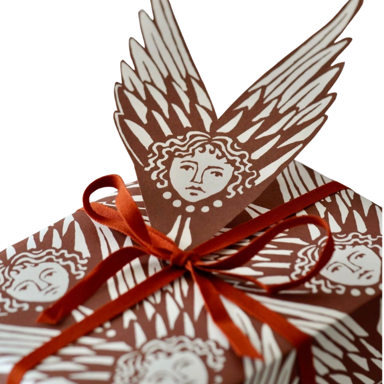 Patterned Paper Suffolk Angels Cocoa