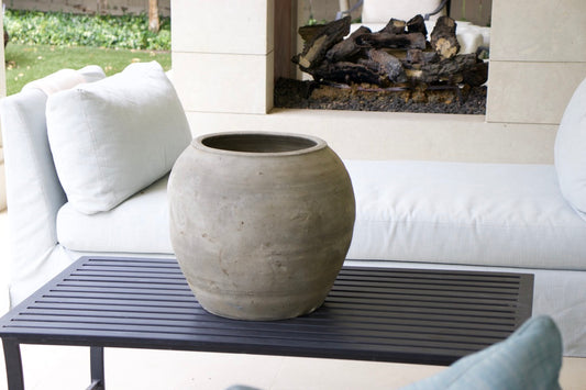 Antique European Clay Planter