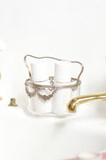 Delicate Silver Ribbon Dish