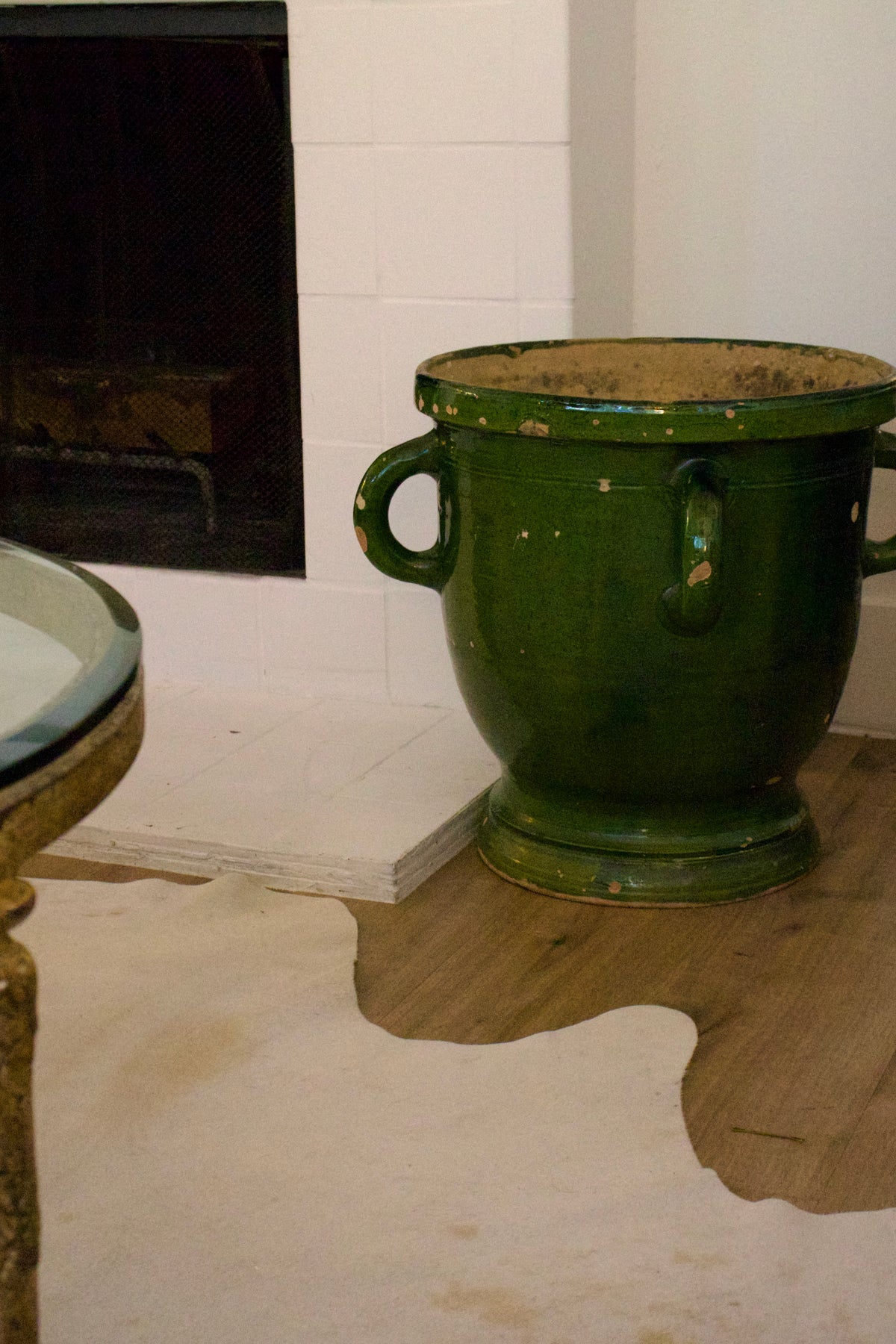 Early 19th Century French Castelnaudary XL Terracotta Planter