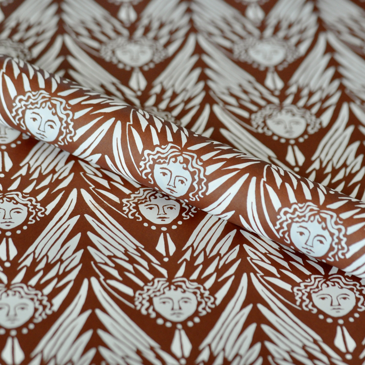 Patterned Paper Suffolk Angels Cocoa