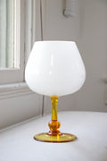 Empoli Verre Milk Glass Chalice