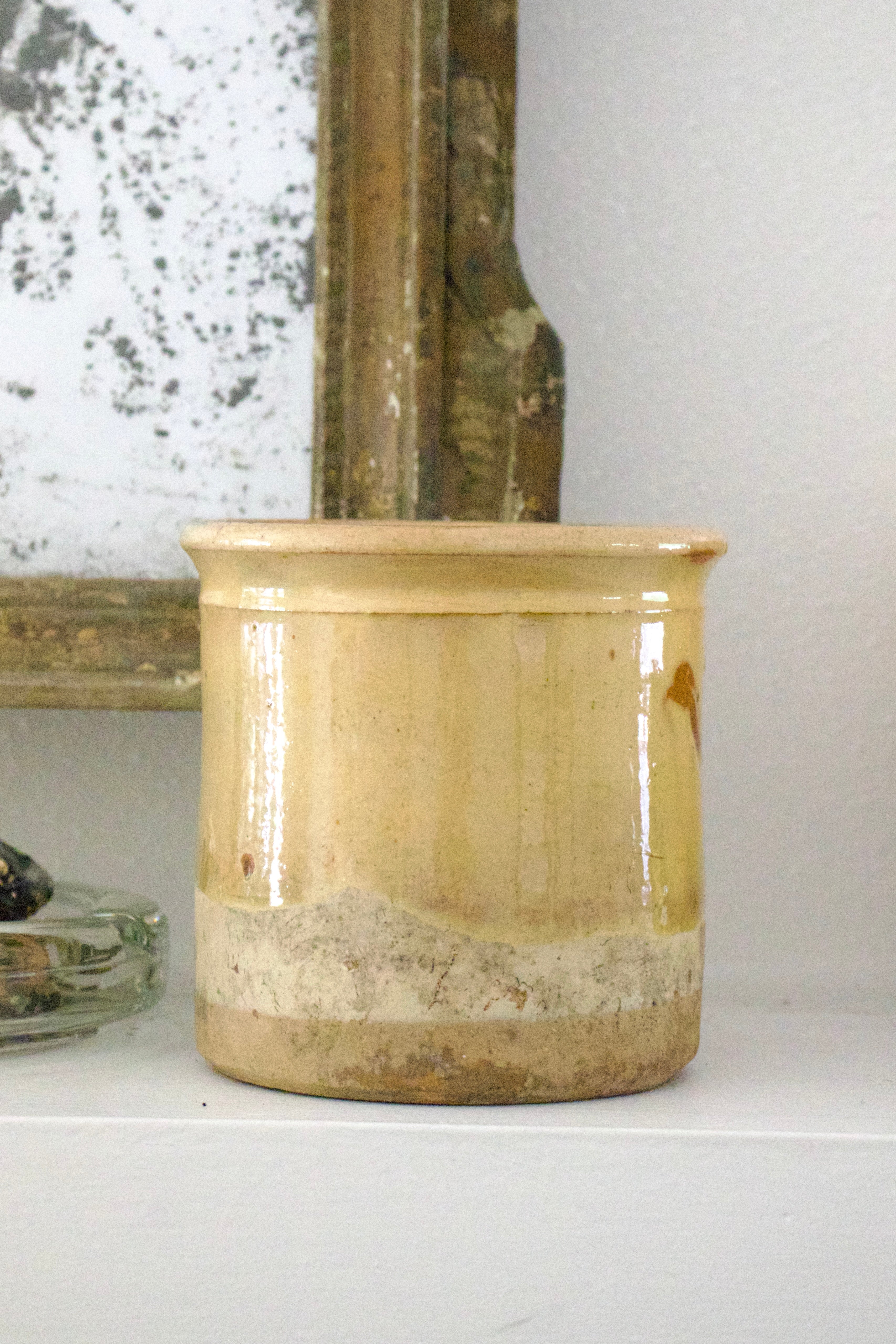 19th Ct Antique French Confit Pot
