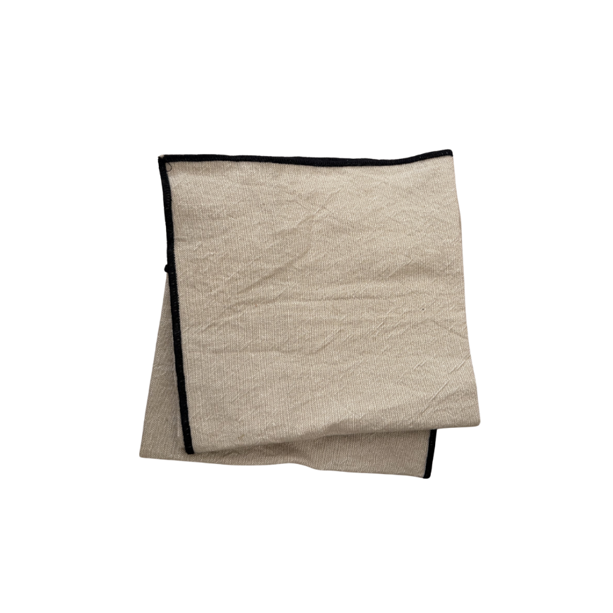 Linen Provencal Table Napkins in Dune