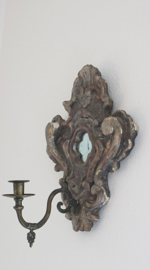 18th Ct Antique Italian Mirror Pair
