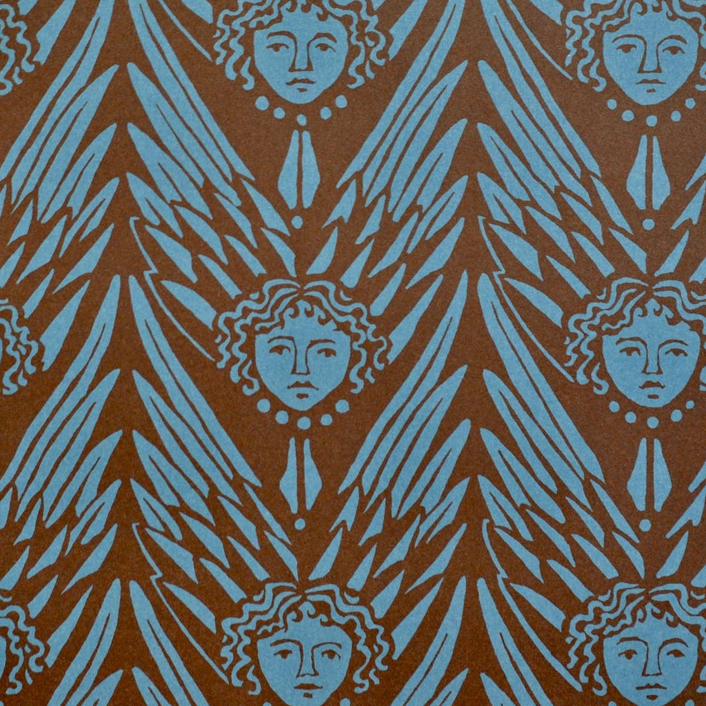 Patterned Paper Suffolk Angels Bruised Copper