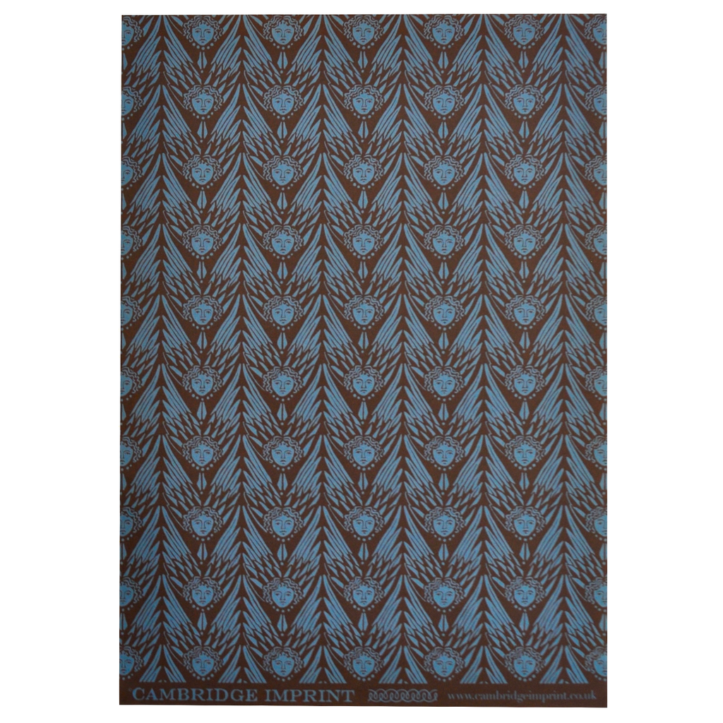 Patterned Paper Suffolk Angels Bruised Copper